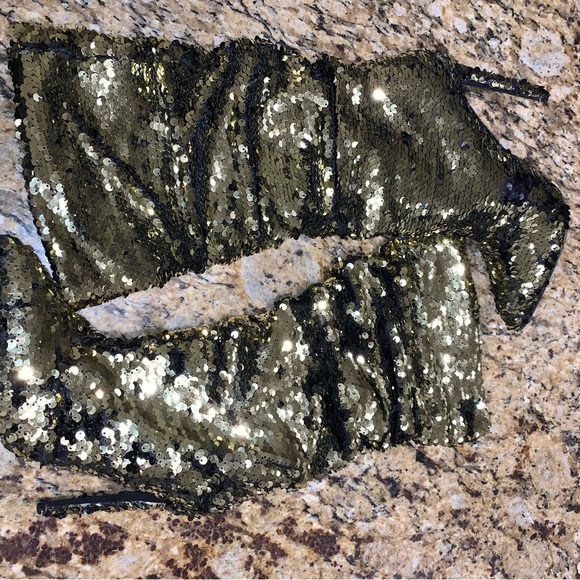 LILIAN GOLD SLOUCH SEQUIN BOOTS SIZE 7 ‼️price firm‼️ - Picture 5 of 5